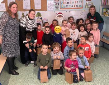 Le Père Noël fait une halte magique à l'école Sainte Thérèse ! - Ensemble scolaire Saint-Jacques