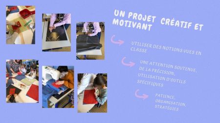 La couture en ULIS - Ensemble scolaire Saint-Jacques