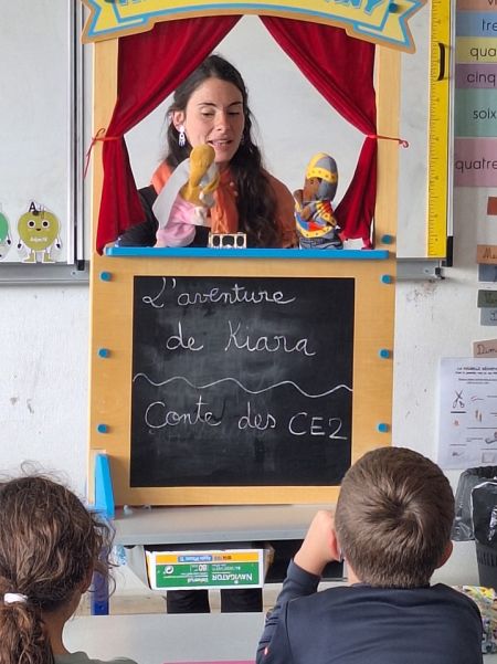 Venue d'une conteuse - Ensemble scolaire Saint-Jacques