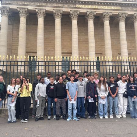 Visite de l'assemblée nationale - Ensemble scolaire Saint-Jacques