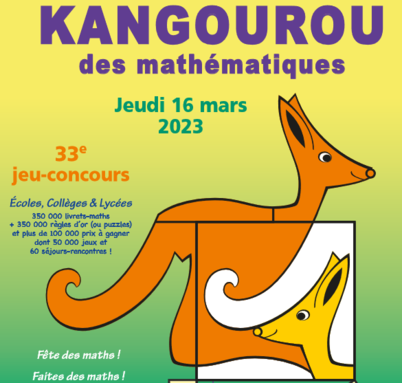 Concours du koala et du Kangourou des mathématiques - Ensemble scolaire Saint-Jacques