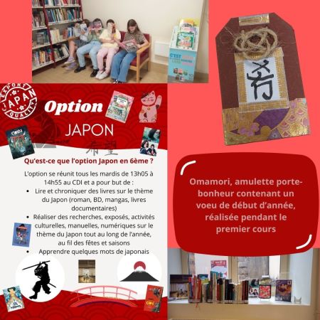 Option japon 6e - Ensemble scolaire Saint-Jacques