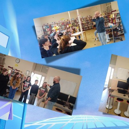 Visite d'un dessinateur de manga - Ensemble scolaire Saint-Jacques