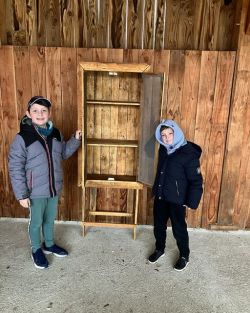 Cabane à livres. - Ensemble scolaire Saint-Jacques