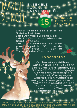 MARCHE DE NOEL - Ensemble scolaire Saint-Jacques