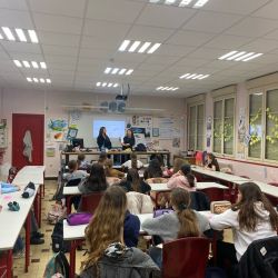 Intervention et informations auprès des élèves de 6e - Ensemble scolaire Saint-Jacques