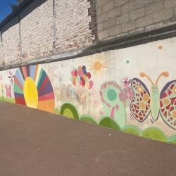 La nouvelle fresque des maternelles ! - Ensemble scolaire Saint-Jacques